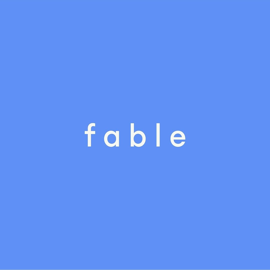 Naming And Visual Identity For Fable Pet Brand