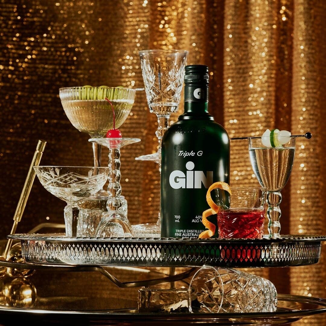 Brand Identity And Packaging For Triple G Gin