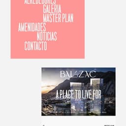 Brand Identity And Website Design For Balzac Real Estate Development cover image