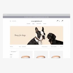Brand Identity And E-commerce Website For Owned & Adored cover image