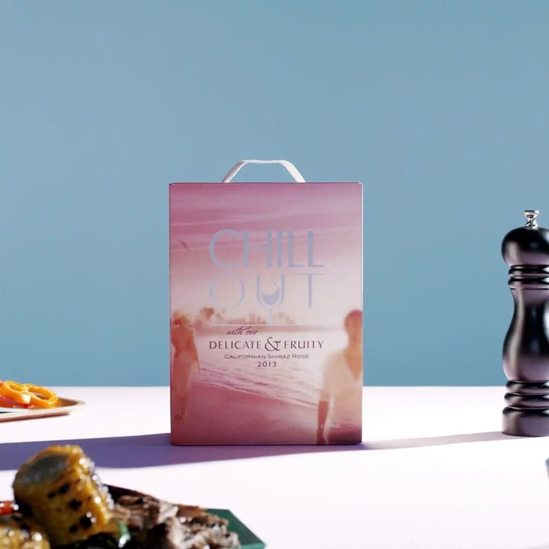 Film Advertisements For Chill Out Wines