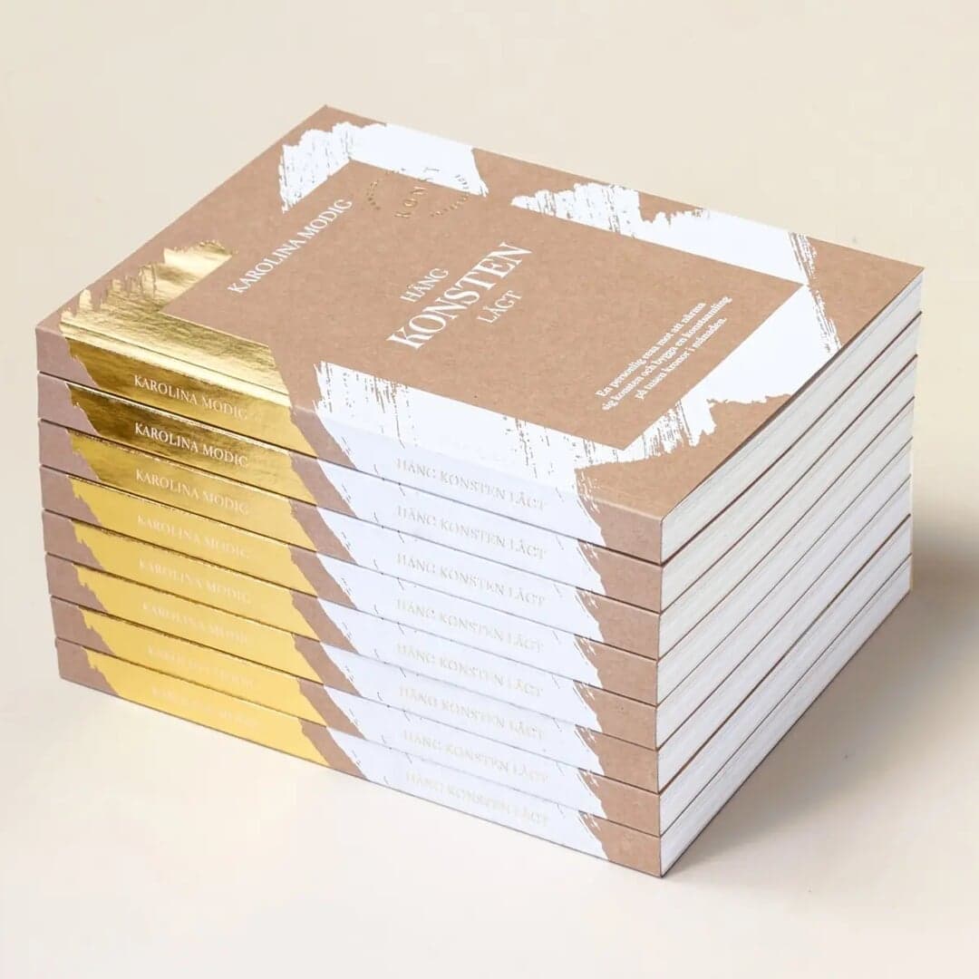 Book Design For Häng Konsten Lågt