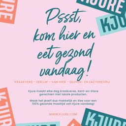 Rebranding For Belgian Fresh Meal Company Kjure cover image