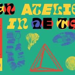 Event Campaign Identity For De Tank Open Ateliers cover image