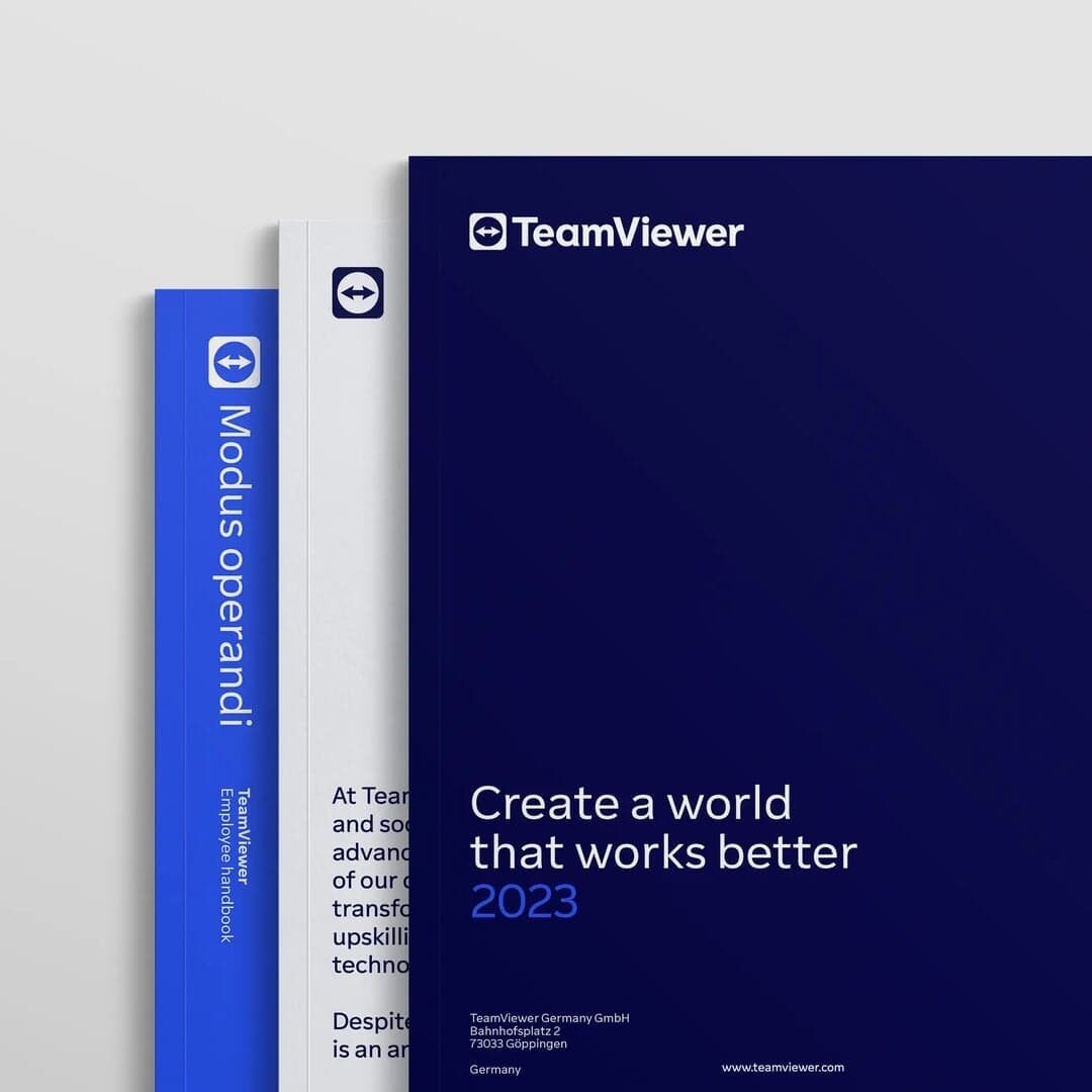 Brand Identity Redesign For Teamviewer