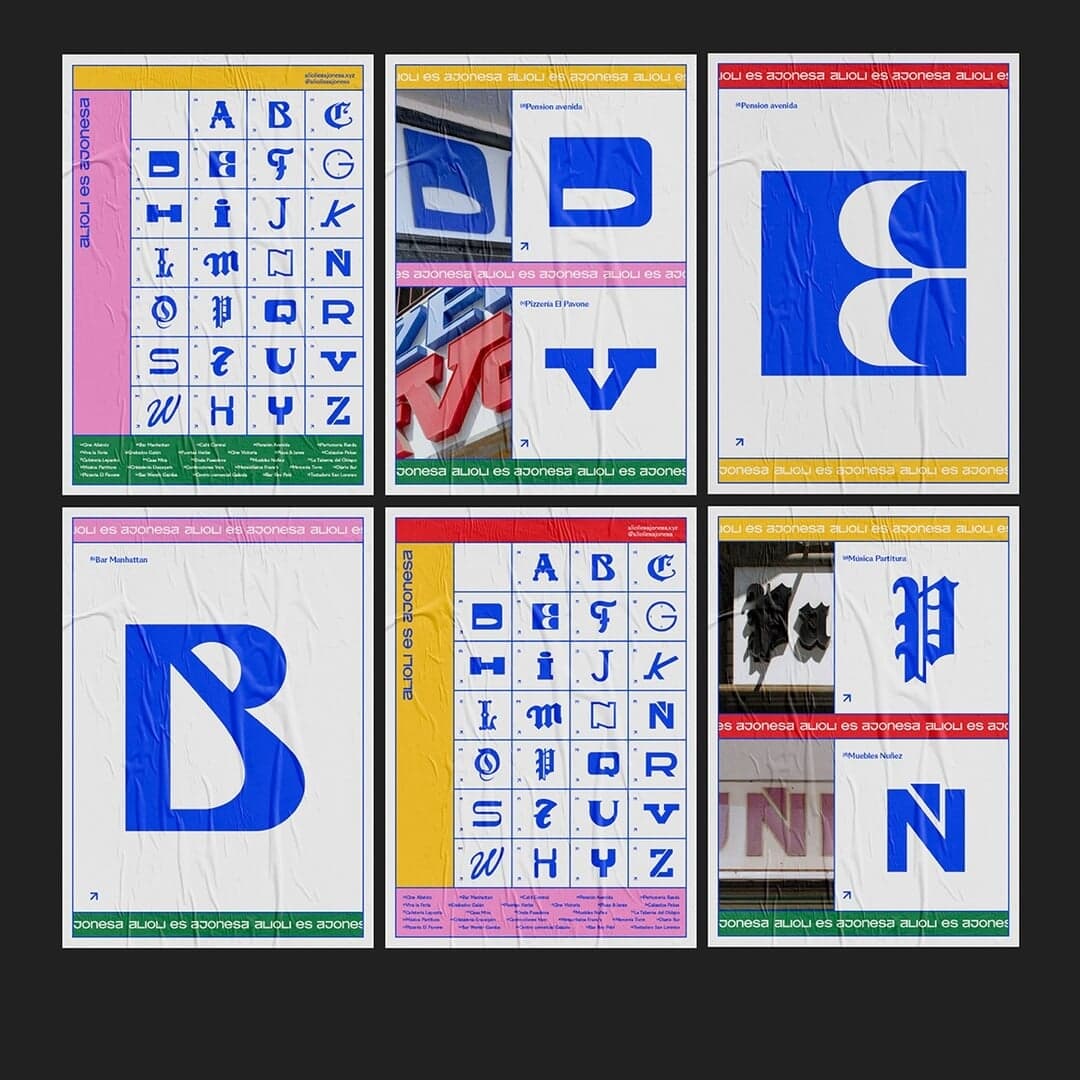 Visual Documentation Project For Urban Signage In Málaga