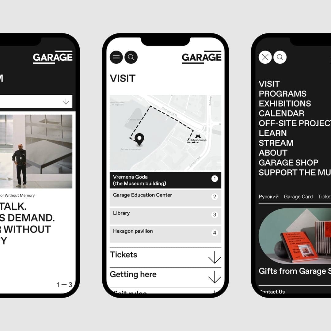 Visual Identity For Garage Museum