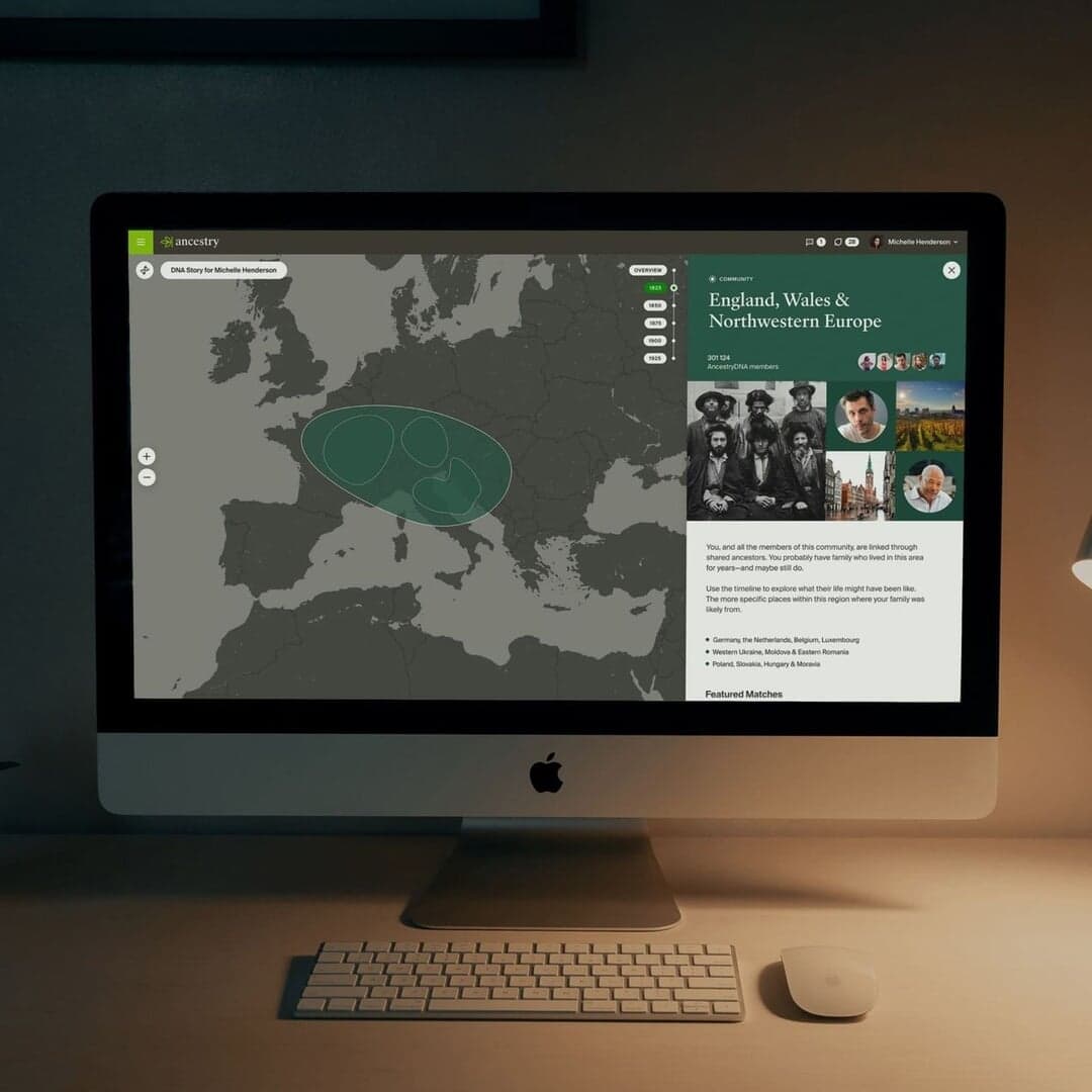 Brand Identity For Ancestry