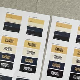 Brand Identity And Website For Pearson + Partners cover image