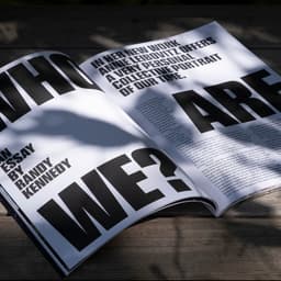 Editorial Design For Crystal Bridges Museum Magazine cover image