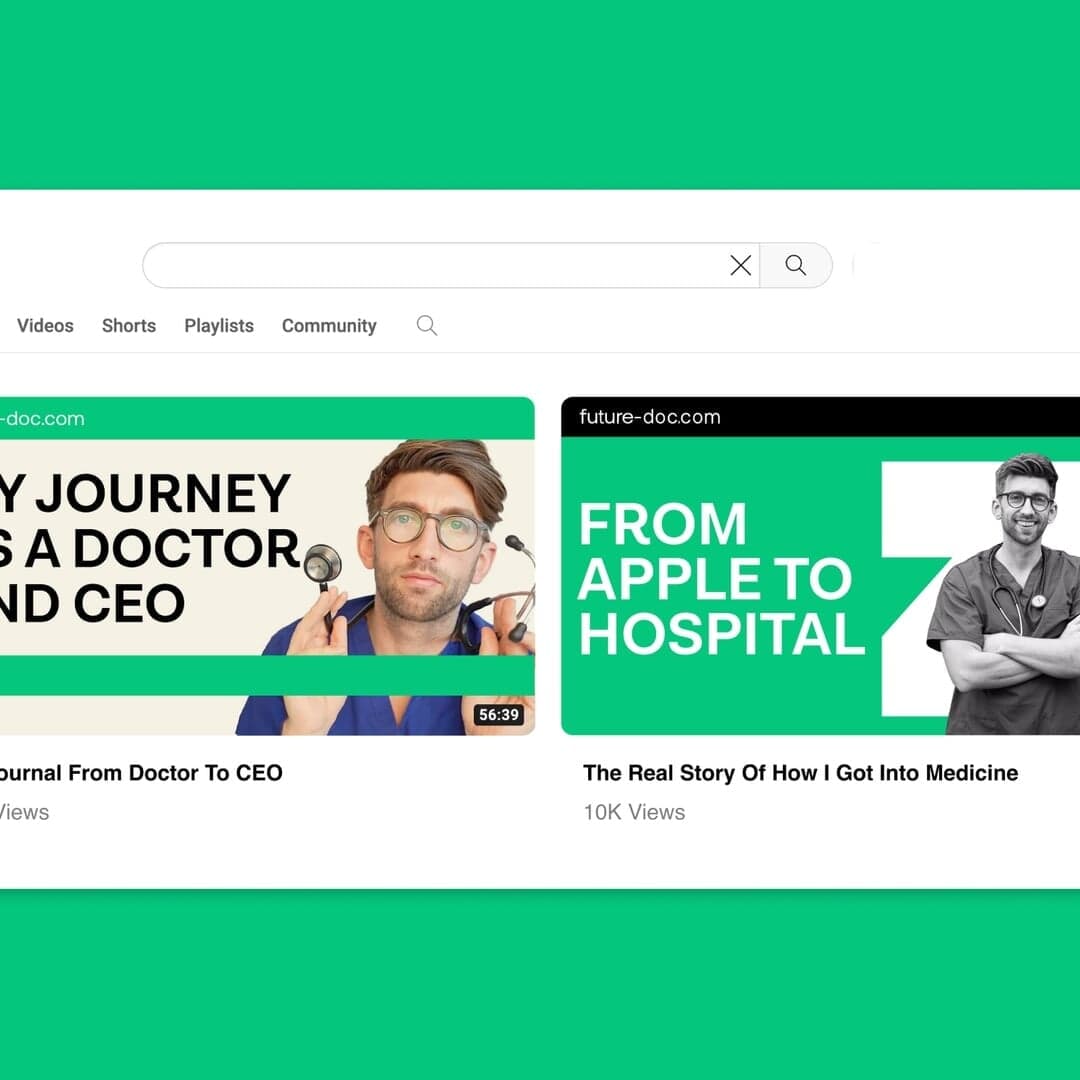 Rebrand For Future Doc Medical Mentoring Platform