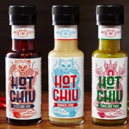 Packaging Design For Hot Chiu Asian Hot Sauce cover image