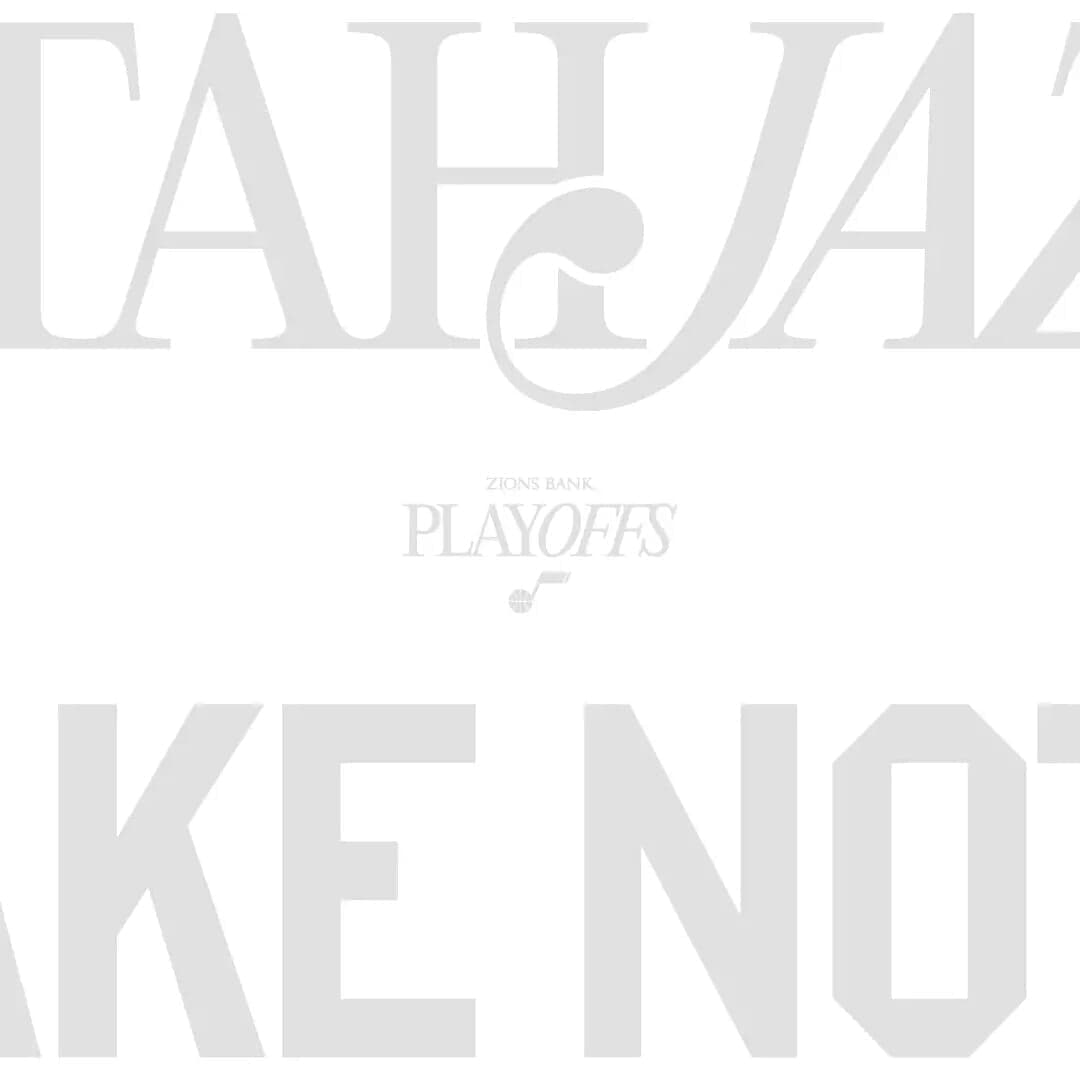 Playoff Campaign Identity For Utah Jazz