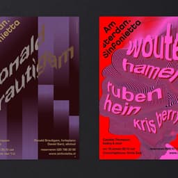 Poster Series For Amsterdam Sinfonietta cover image