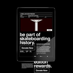 Fundraiser Landing Page For Long Live Southbank cover image