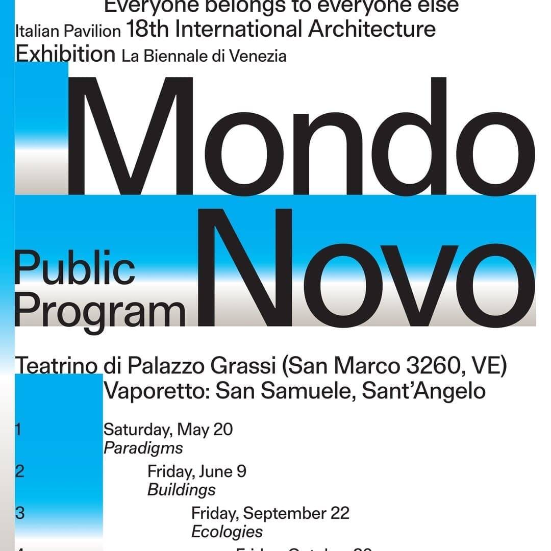 Visual Identity For The Italian Pavilion At The Venice Architecture Biennale