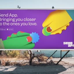 Brand Identity For Send App cover image