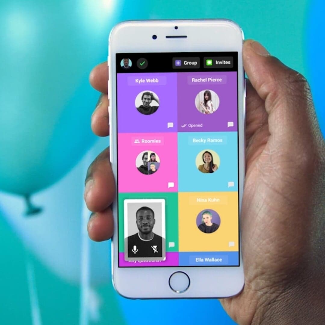 Set-design Video For Tribe Messaging App