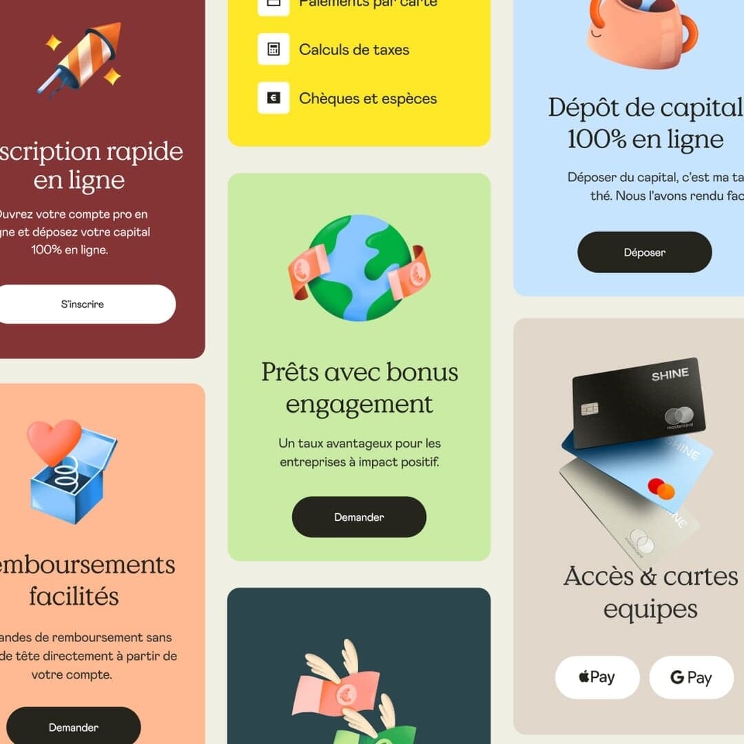 Rebranding And Ui Design For Shine Online Bank