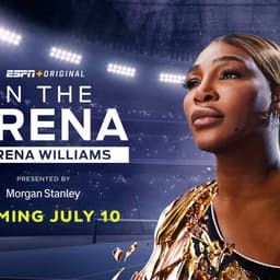Key Visual Art For Serena Williams Documentary cover image