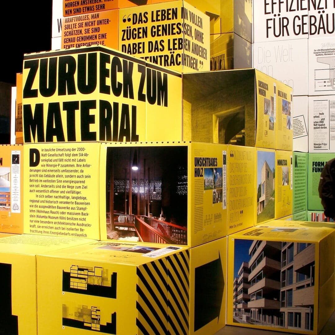 Exhibition And Editorial Design For Ewz Energy Mountain