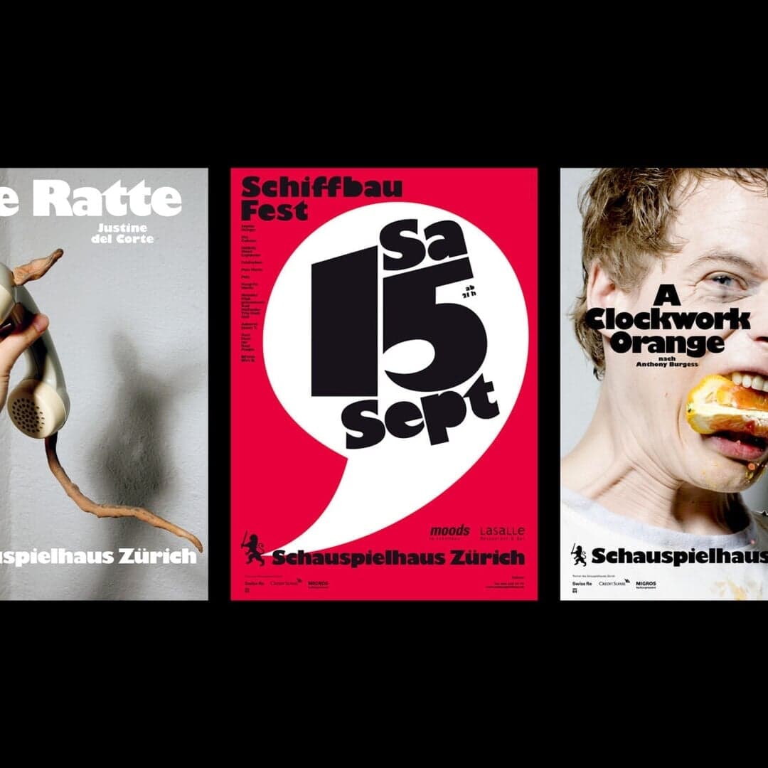 Visual Identity And Campaign For Schauspielhaus Zürich