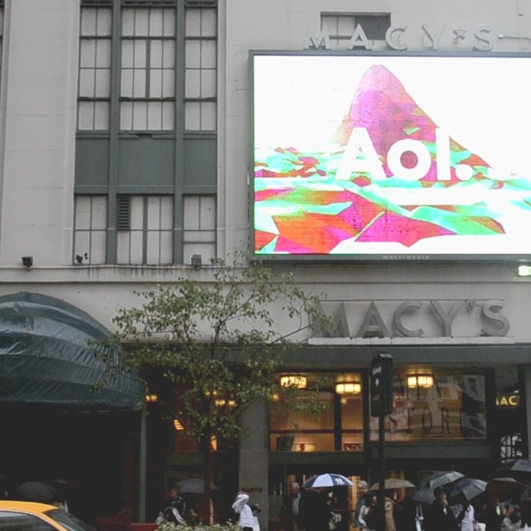 Digital Motion Branding For Aol