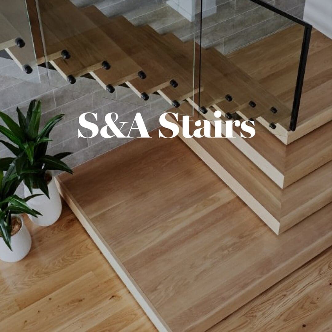 Brand Identity And Website Design For S&a Stairs