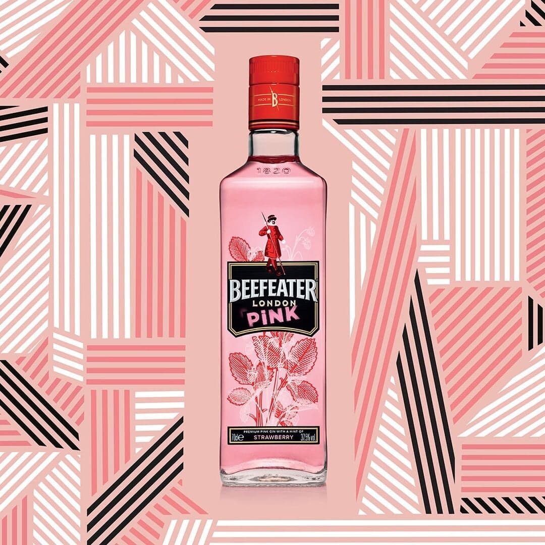 Brand Identity For Beefeater Pink Gin