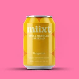 Brand Identity And Packaging For Miixt Vodka Kombucha cover image