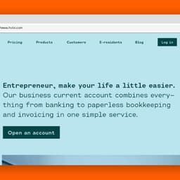 Brand Strategy And Identity For Holvi Banking Platform cover image