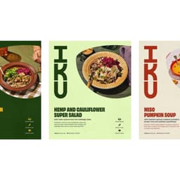 Rebrand And Digital Experience For Plant-based Eatery Iku cover image