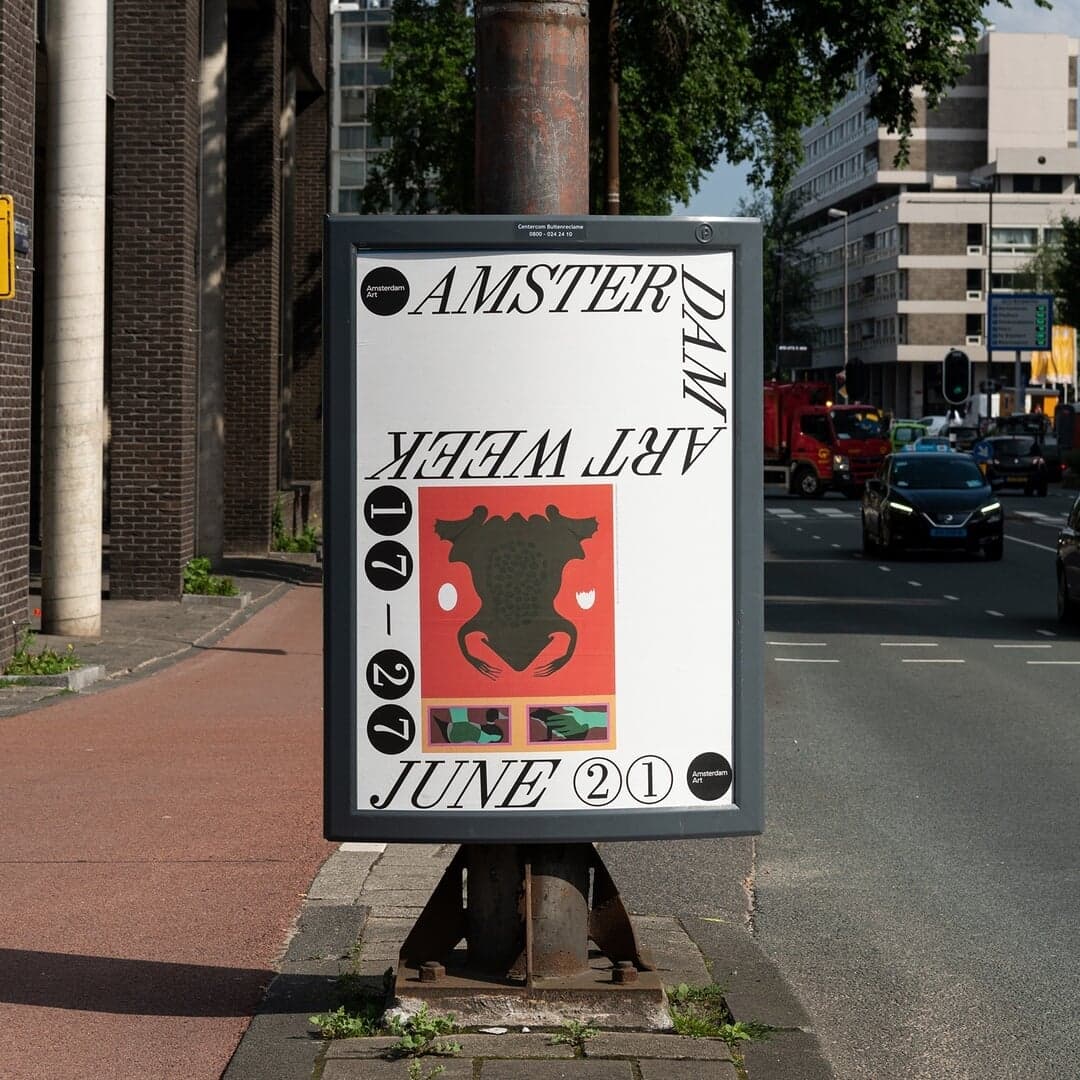 Identity Design For Amsterdam Art Week 2021
