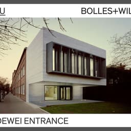Website Design For Bolles+wilson Architects cover image
