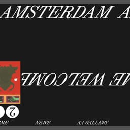 Website Design For Amsterdam Art Week cover image