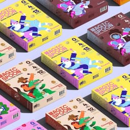 Brand Identity And Packaging For Magic Spoon Cereal cover image