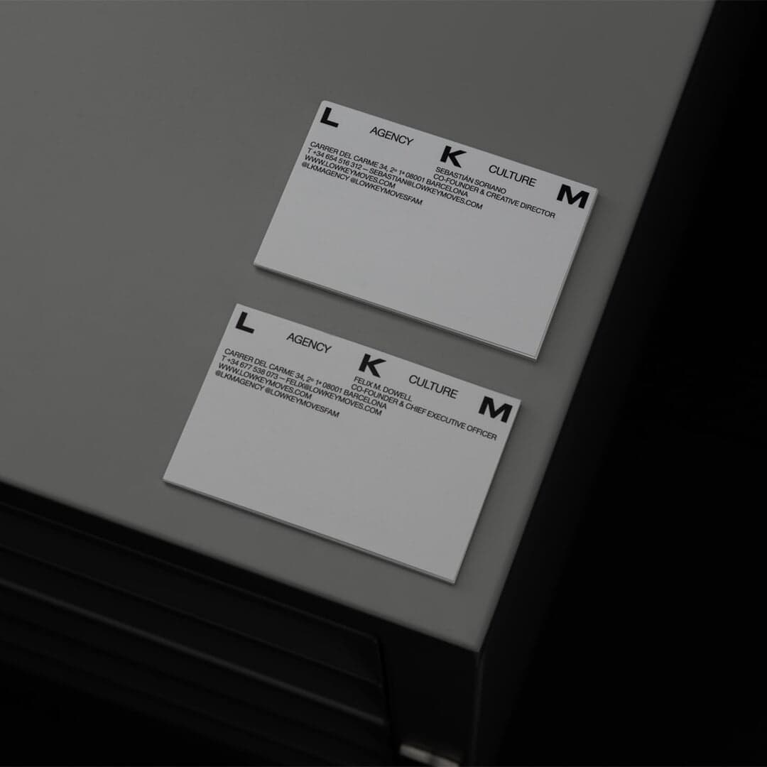 Visual Identity For Lowkeymoves Agency