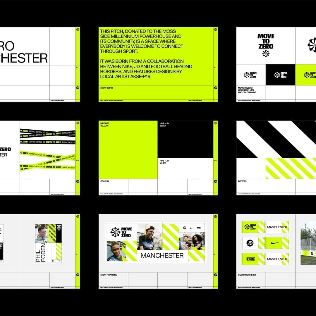 Campaign Identity For Nike Mtz Manchester