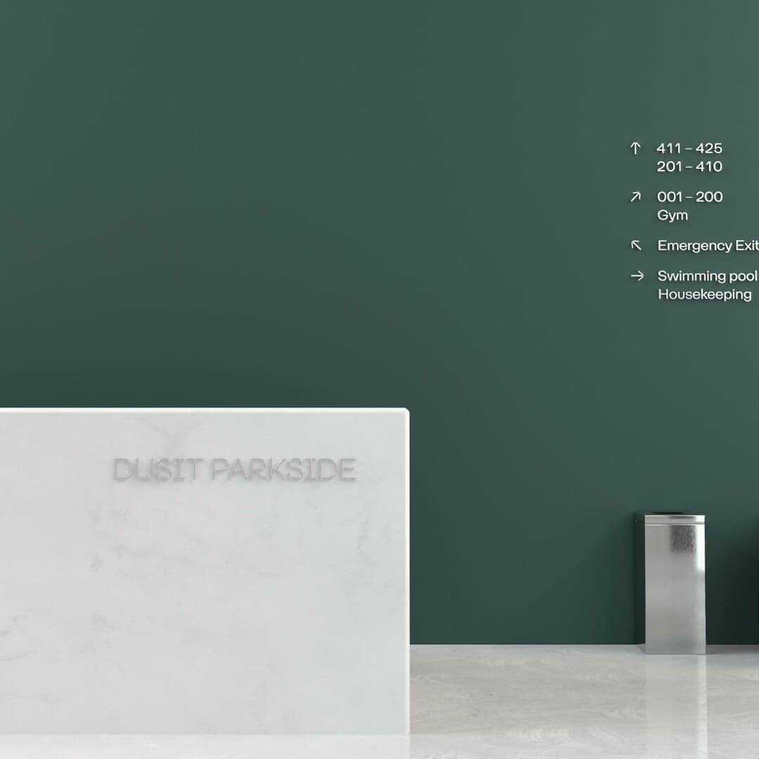 Custom Typeface For Dusit Central Park