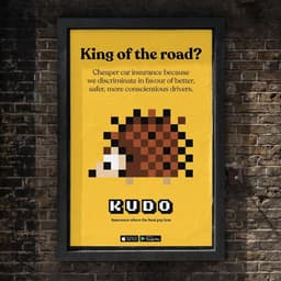 Brand Identity For Kudo Insurance Platform cover image