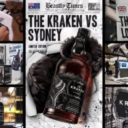 Packaging Design For The Kraken Global Travel Retail Edition cover image