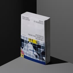 Editorial Design For Tracing The Lines Book cover image