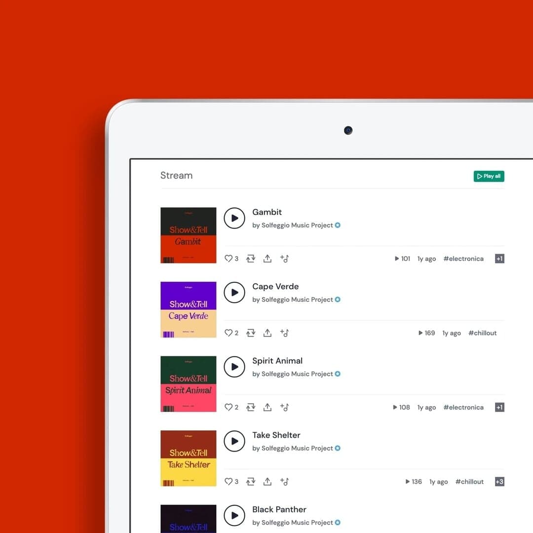 Motion Branding System For Solfeggio’s Show&tell Series
