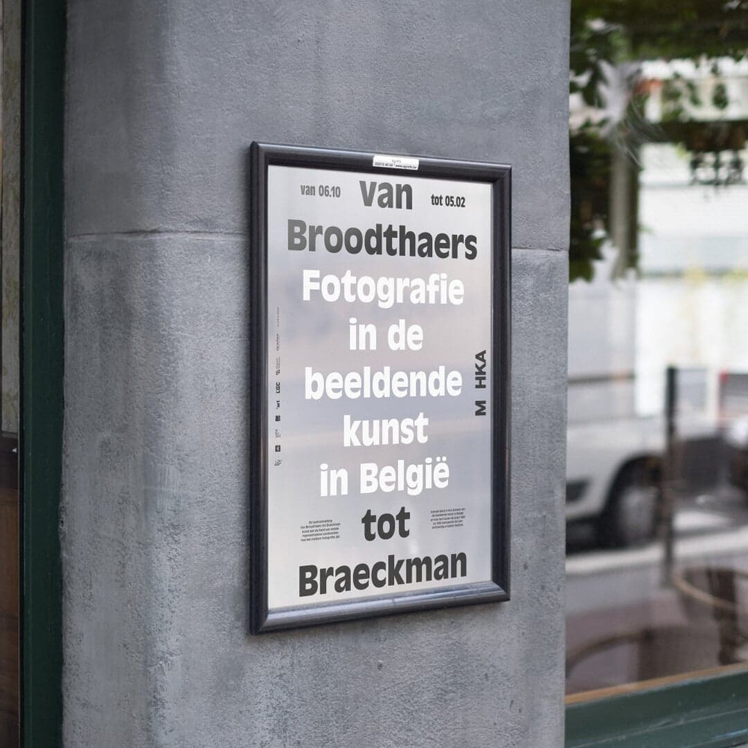 Exhibition Identity For M Hka Retrospective