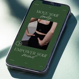 Brand Identity And Website Design For A Wellness Studio cover image