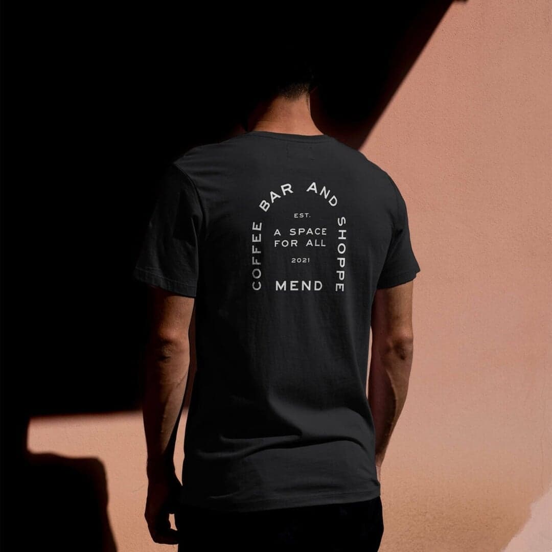 Naming And Visual Identity For Mend Coffee Shop