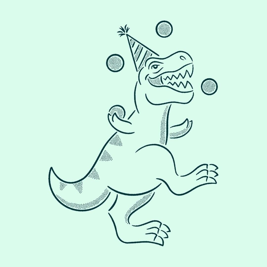 Brand Identity For Tyrannosaurus Tech