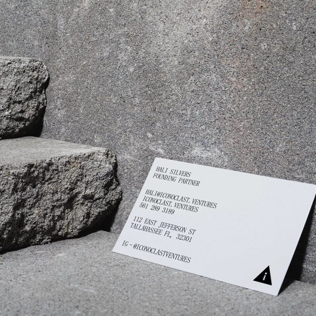 Brand Identity For Iconoclast Venture Firm