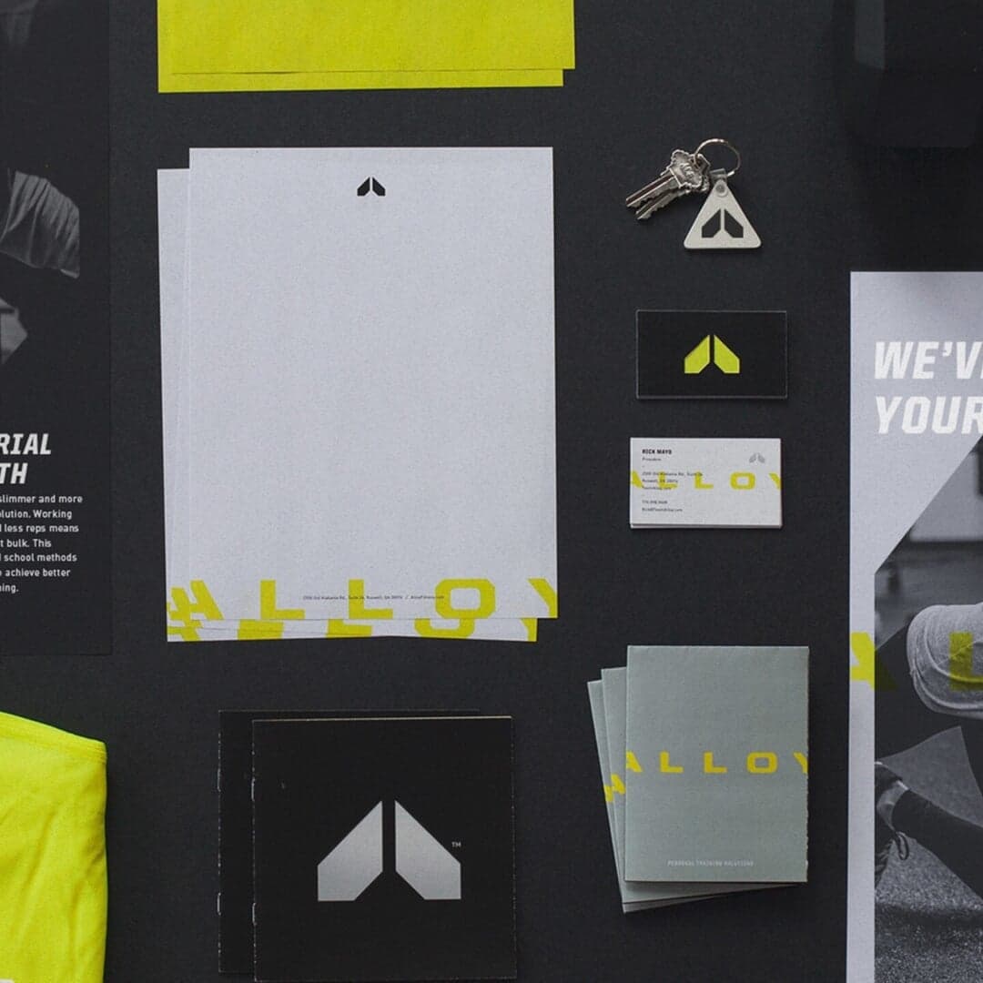 Brand Identity And Messaging For Alloy Fitness Program
