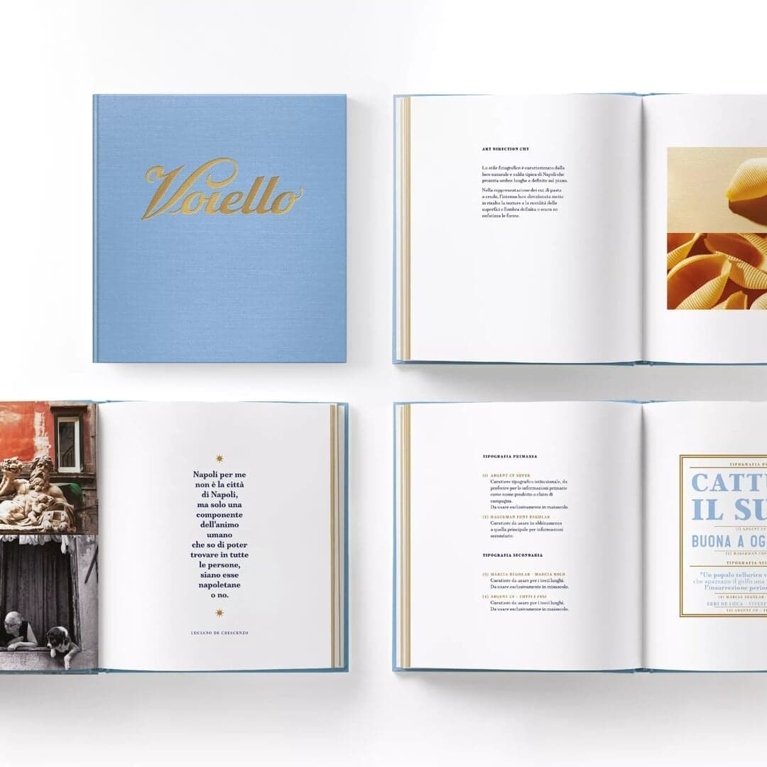 Brand Identity And Packaging For Voiello Pasta